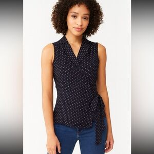 Ann Taylor Dressy Wrap Top